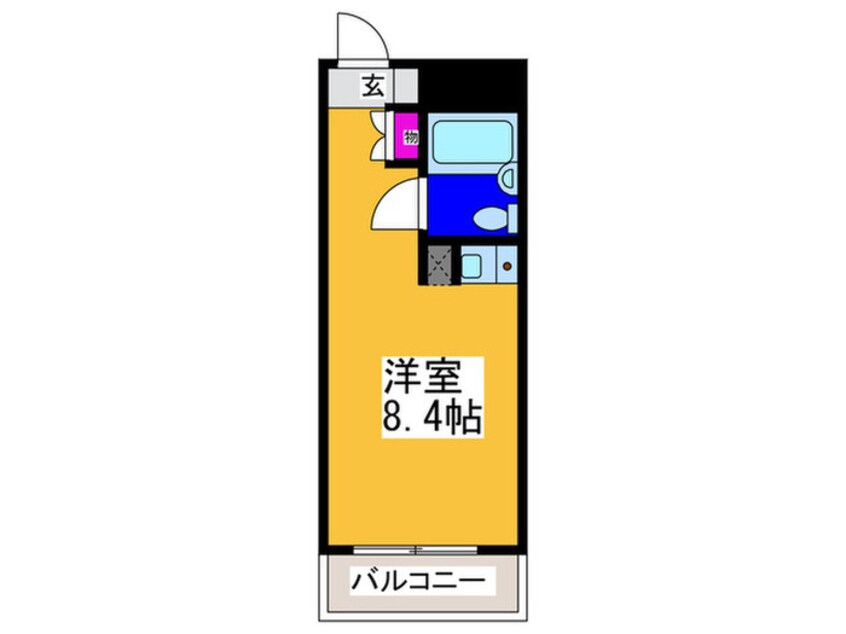 間取図 シャンソニエパレス