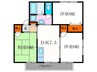 アーバン愛宕 3DKの間取り