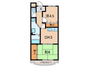 間取図 平井マンション