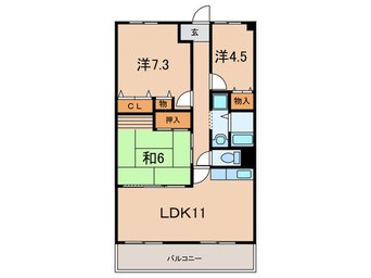 間取図 友伸ハウス