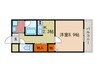 アミティエ大江Ⅰ 1Kの間取り