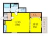 F+style浜寺石津町西2号館 1LDKの間取り