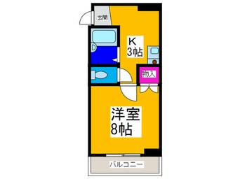 間取図 メゾンサイプレスⅠ