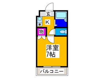 間取図 メゾンサイプレスⅠ