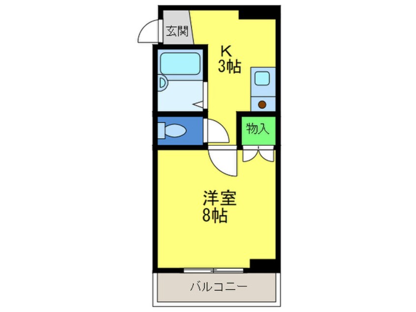 間取図 メゾンサイプレスⅠ