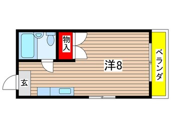 間取図 アントレ－嵯峨野