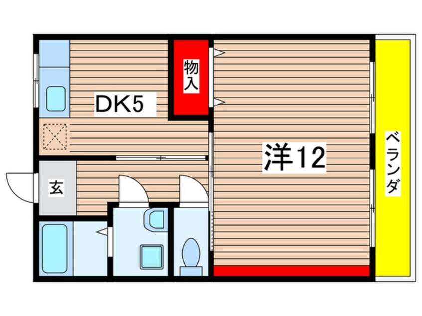 間取図 グリーンパーク樫ノ木