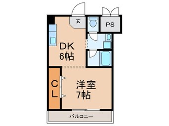 間取図 シャト－都島