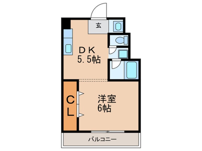 間取図 シャト－都島