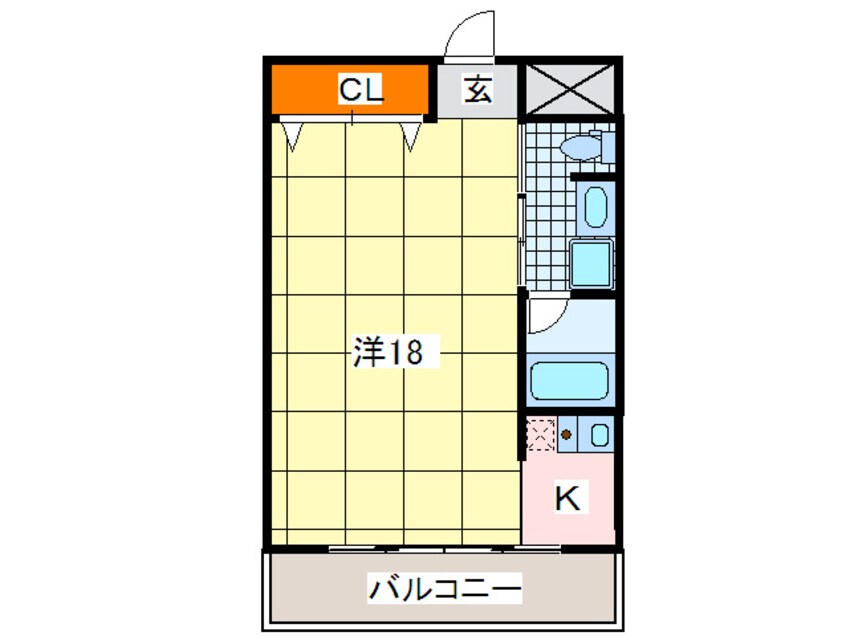 間取図 アマント　リビエ－ル　シギノ