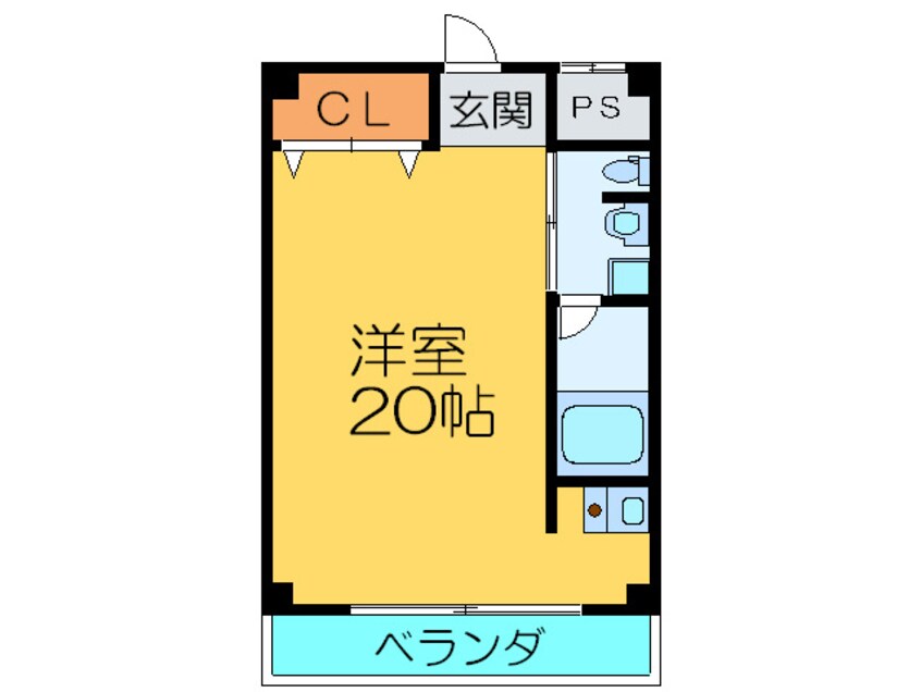 間取図 アマント　リビエ－ル　シギノ