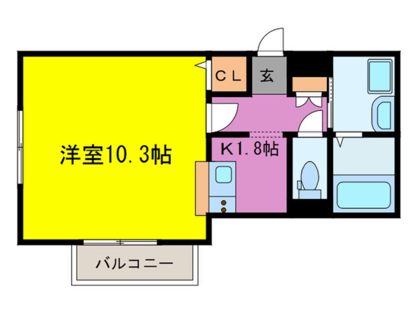間取図 ザ・ギャラリー泉佐野