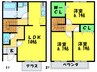 ノ－スタウンコ－ト 3LDKの間取り