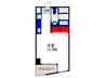 Ｌａｒｋ　Ｓｐｕｒ岡町 1Rの間取り