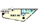 Ｌａｒｋ　Ｓｐｕｒ岡町の間取図