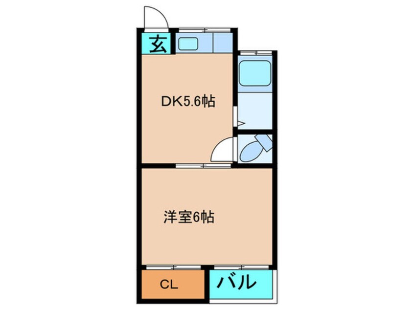 間取図 カーサウエダ