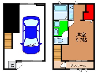 間取図 スピネル