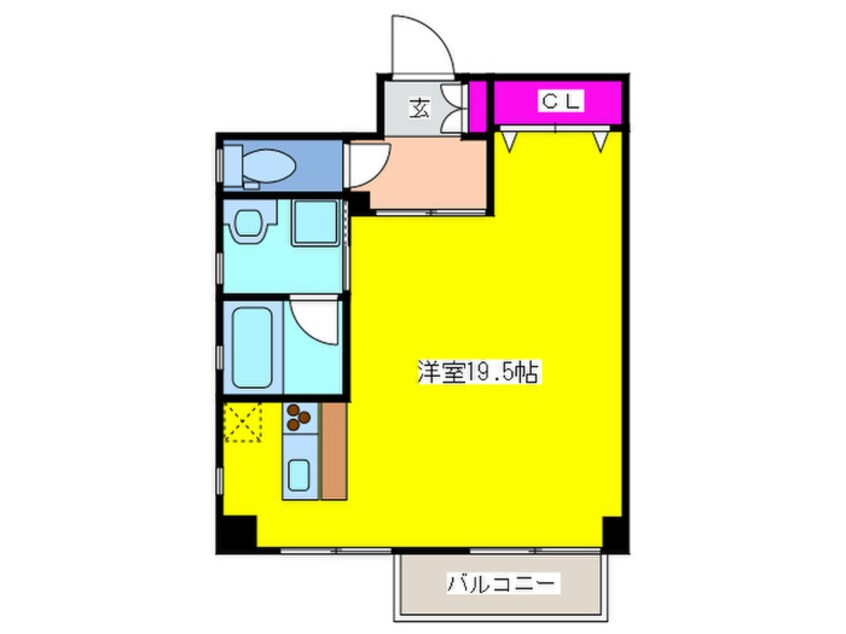 間取図 グランシャリオ