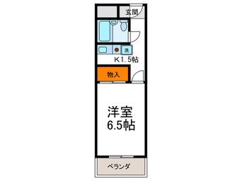 間取図 桃源荘