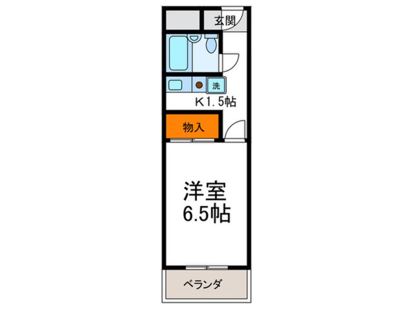 間取図 桃源荘