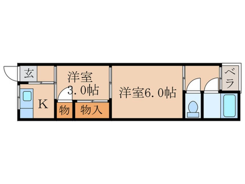 間取図 西村マンション