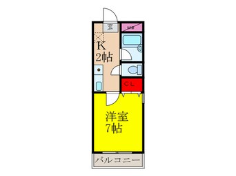 間取図 プレジデント豊新