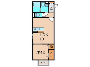 間取図 フロントリバ－