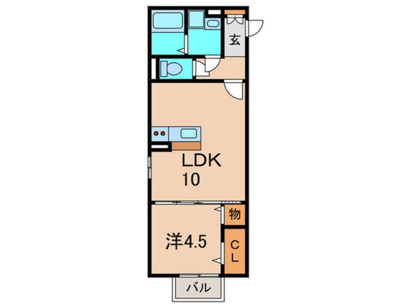 間取図 フロントリバ－