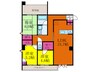 シャルマンクラッシ 3LDKの間取り