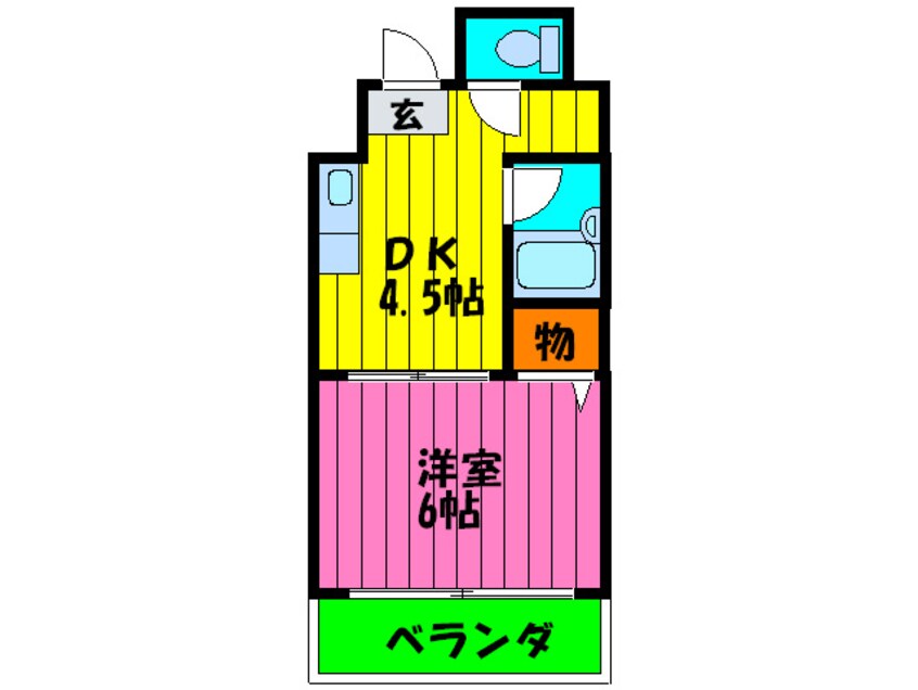 間取図 吉岡ビルⅡ