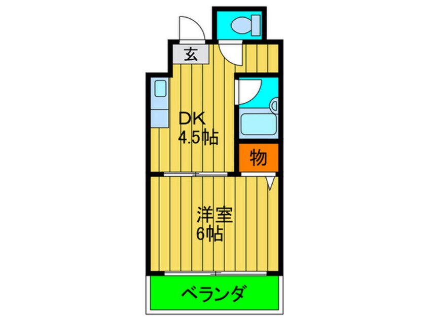 間取図 吉岡ビルⅡ