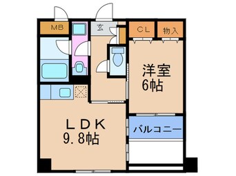 間取図 グランシャリオ・モア