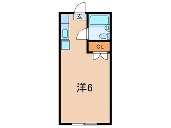 間取図 ビバリーハイツしのはら