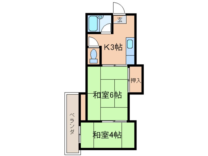 間取図 マンションサンエ－ス