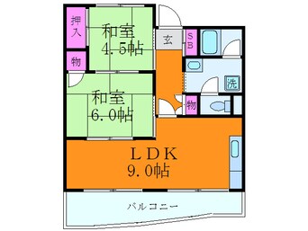 間取図 ダフゴ第２マンション