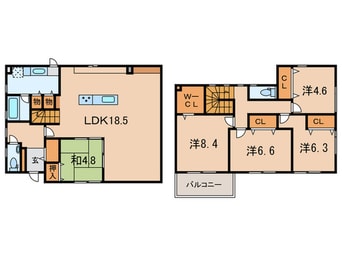 間取図 芦屋市涼風町1号住宅