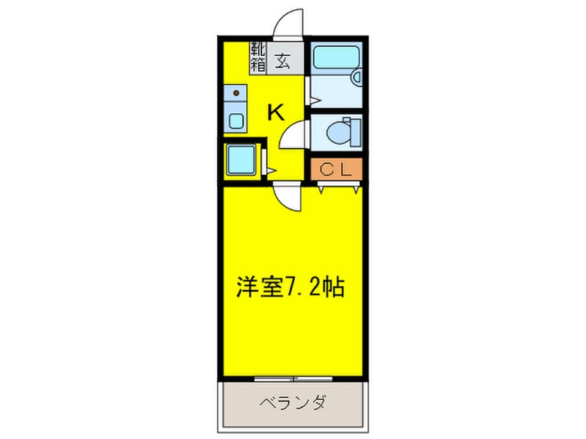 間取図 サンハイムHOKYO