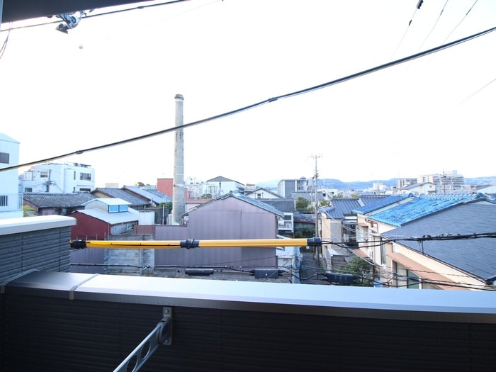 室内からの展望 アスント百万遍