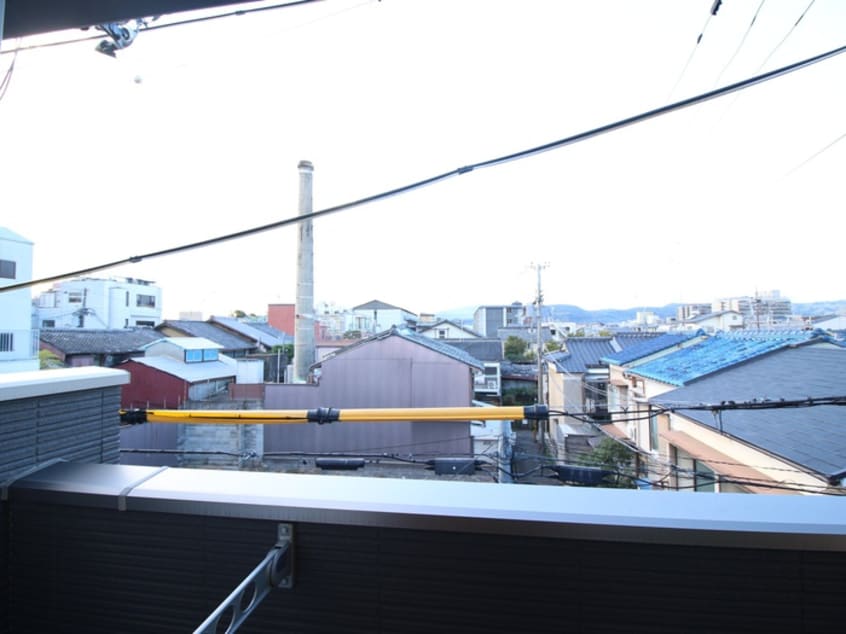 室内からの展望 アスント百万遍