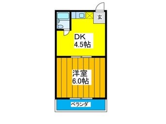 間取図 エメラルドハイツ