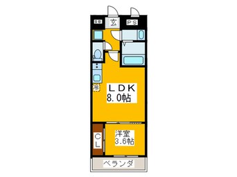 間取図 セレニテ北久宝寺