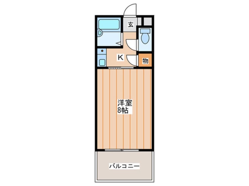 間取図 ロ－タリ－マンション萱島西