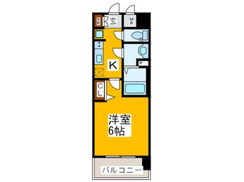 間取図 ララプレイス玉造パルク(503)