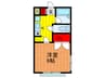 CASA－N・F 1Kの間取り