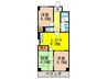 グランミッシェル 3LDKの間取り