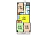 グランミッシェル 3LDKの間取り