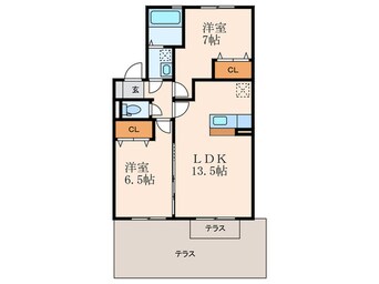 間取図 ロイヤルハイム