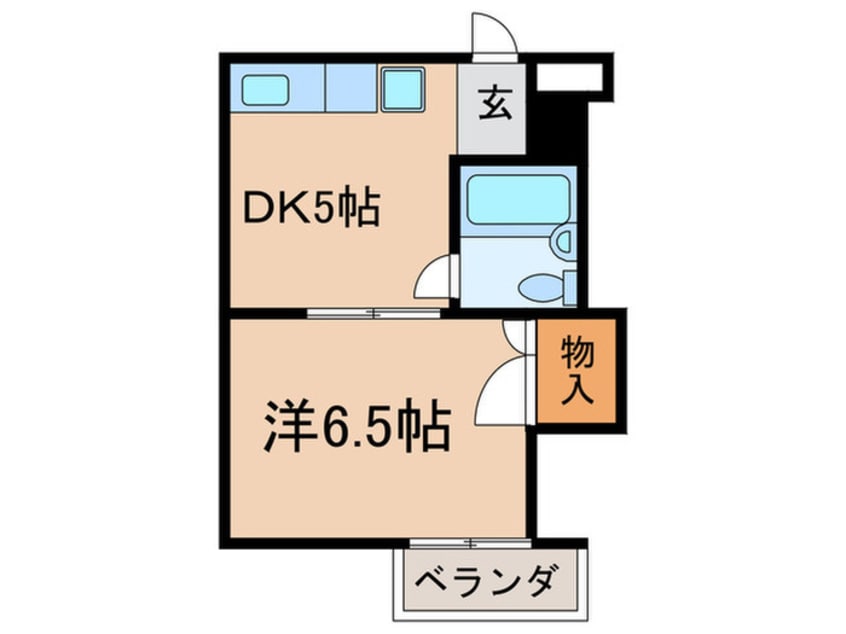 間取図 ヴィラ 松島