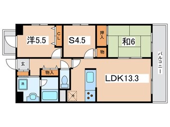 間取図 ア－トメゾン播磨Ⅱ