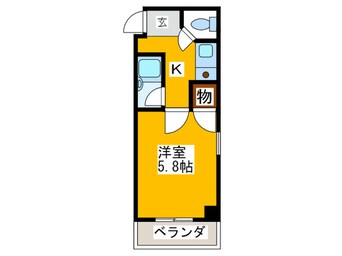 間取図 新町エビス